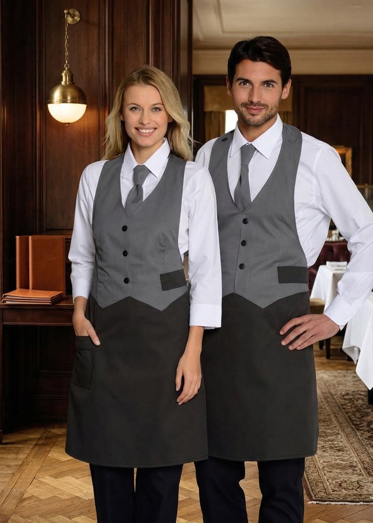 Uniform samples in the Brada Uniforms atelier
